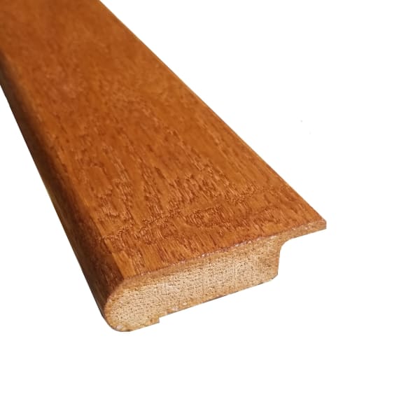 Prefinished Gunstock Oak Hardwood 1/2 in thick x 2.75 in wide x 78 in