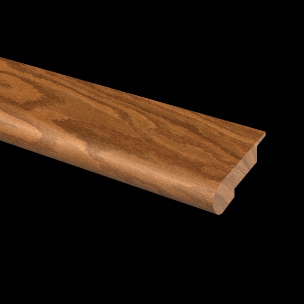 Prefinished Gunstock Oak Hardwood 1/2 in thick x 2.75 in wide x 78 in