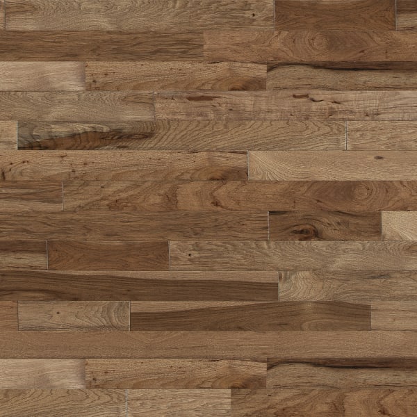 Builder's Pride 3/4 in. x 3.25 in. Walnut Hickory Solid Hardwood