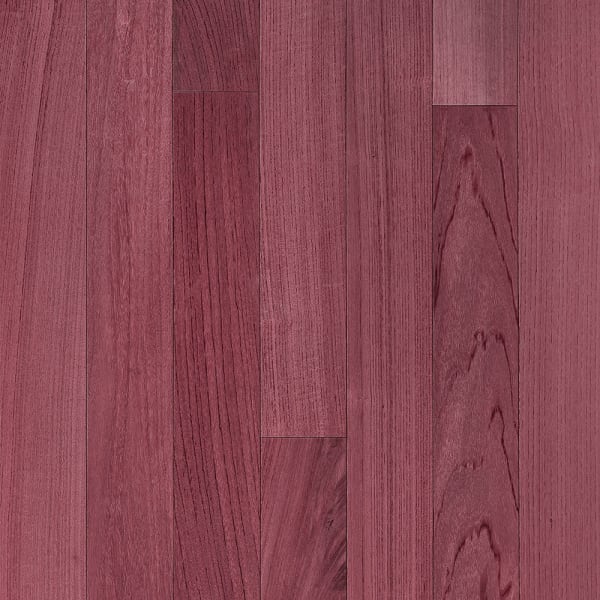 3/4 in. x 3 1/4 in. Select Purple Heart Solid Hardwood Flooring
