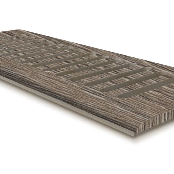 DH Pewter Oak 4x12 DI Grill LL Flooring