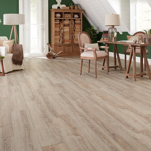 12mm+pad Seashell Oak Laminate Flooring