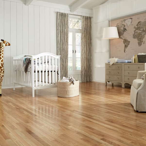 Bellawood 3/4 in. x 2.25 in. Millrun White Oak Solid Hardwood Flooring ...