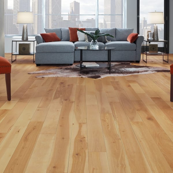 Bellawood Artisan 3/4 in. x 5.25 in. Bellingham Distressed Solid