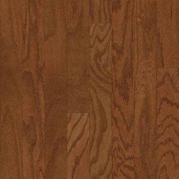 Builder's Pride 3/8 in. x 3 in. Gunstock Oak Engineered Hardwood