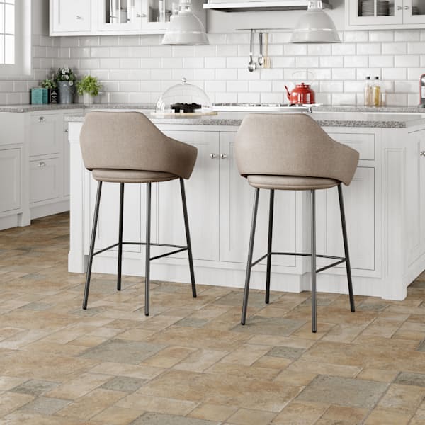Aquaseal 8mm Pad Twilight Terrace Stone 24hr Water Resistant Laminate Flooring 15 5 In Wide X 46 47 In Long Ll Flooring